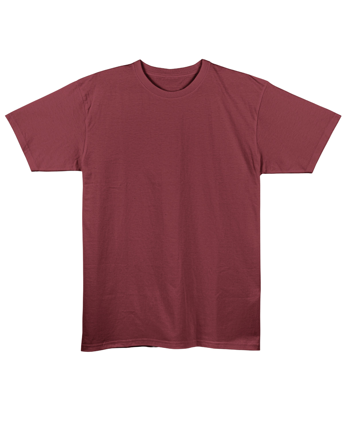 Maroon Regular Fit T-shirt Front Design