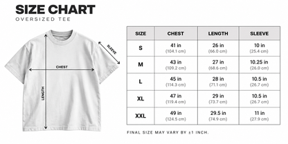 The Deceiver- Oversized Tee