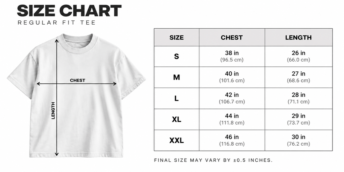 The Deceiver- Regular Fit Tee