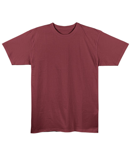 Maroon Regular Fit T-shirt Front Design
