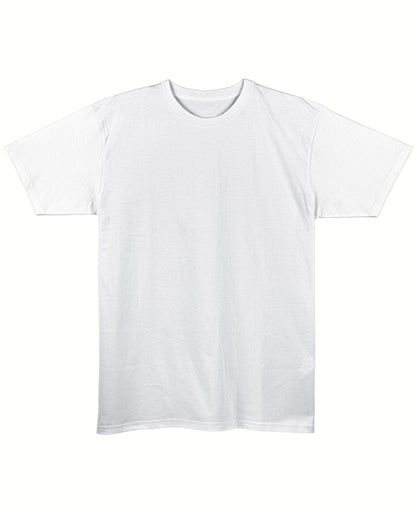 White Regular Fit T-shirt Front Design