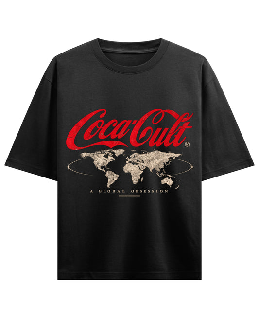 Black Oversized T-shirt Front Design