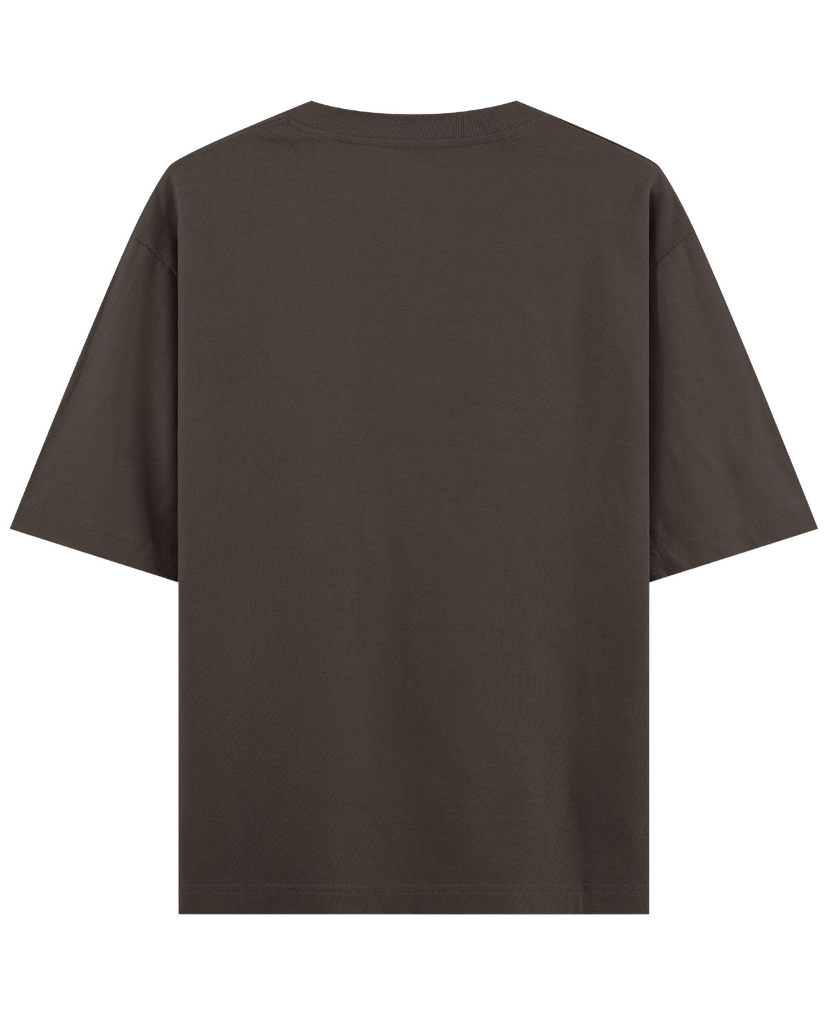 Coffee Oversized T-Shirt Back Design