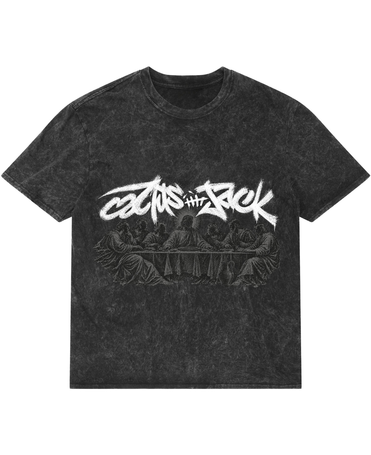 Acidwash Oversized T-shirt Front Design